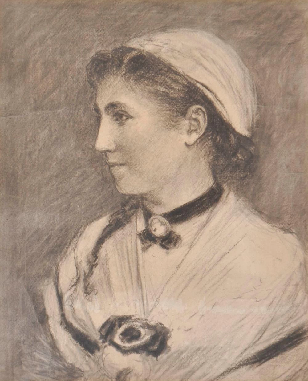 Signora di profilo